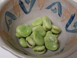 そら豆の塩茹で
