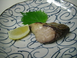 ぶりの塩焼き