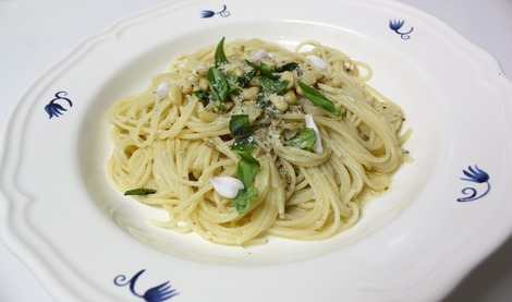 ペスト・ジェノベーゼのパスタ