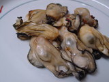牡蠣の塩焼き