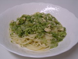 ブロッコリと数の子のパスタ