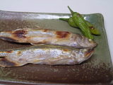 生ししゃもの塩焼き