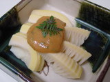 筍のぬた和え