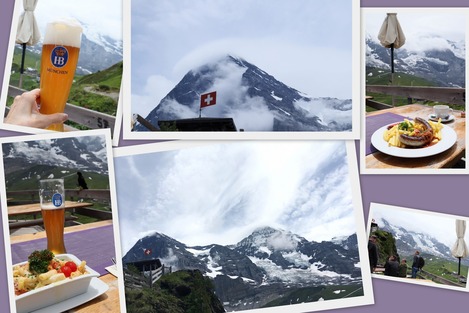 Lunch@near Kleine Scheidegg