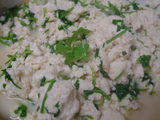 お豆腐とコリアンダー