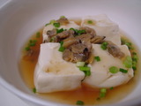 あさりあんのお豆腐