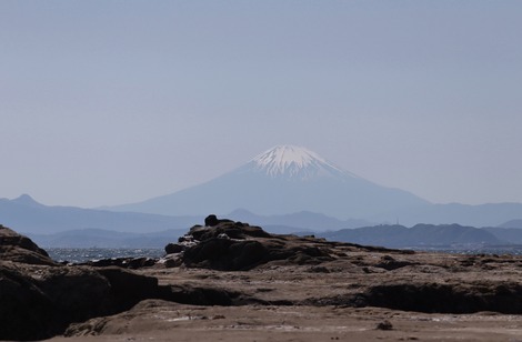 江ノ島からの富士