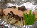 サーモンのホイル焼き
