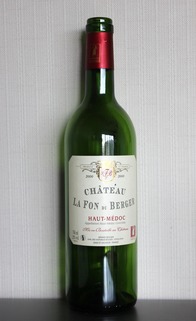 Ch.La Fon  du Berger 2000, Haut-Medoc