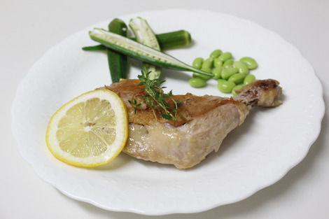 鶏のコンフィ
