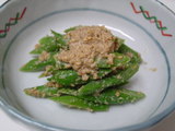 いんげんの胡麻よごし