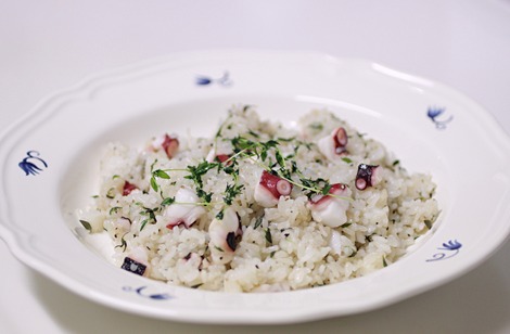 タコの炒めご飯