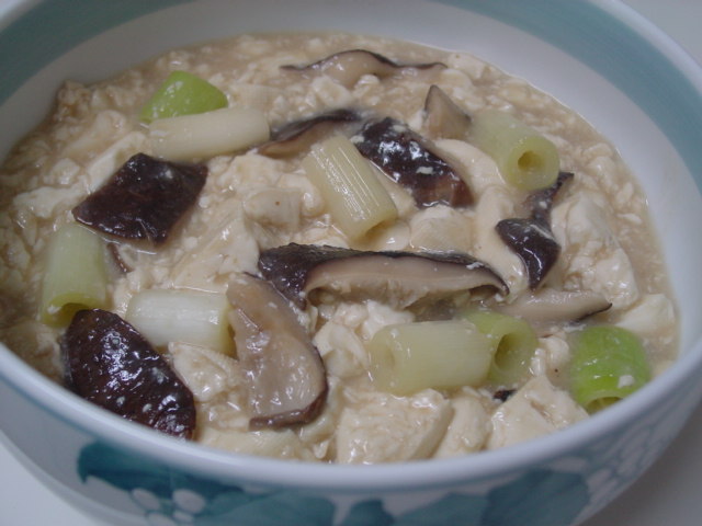 お豆腐の柔らか炒め煮