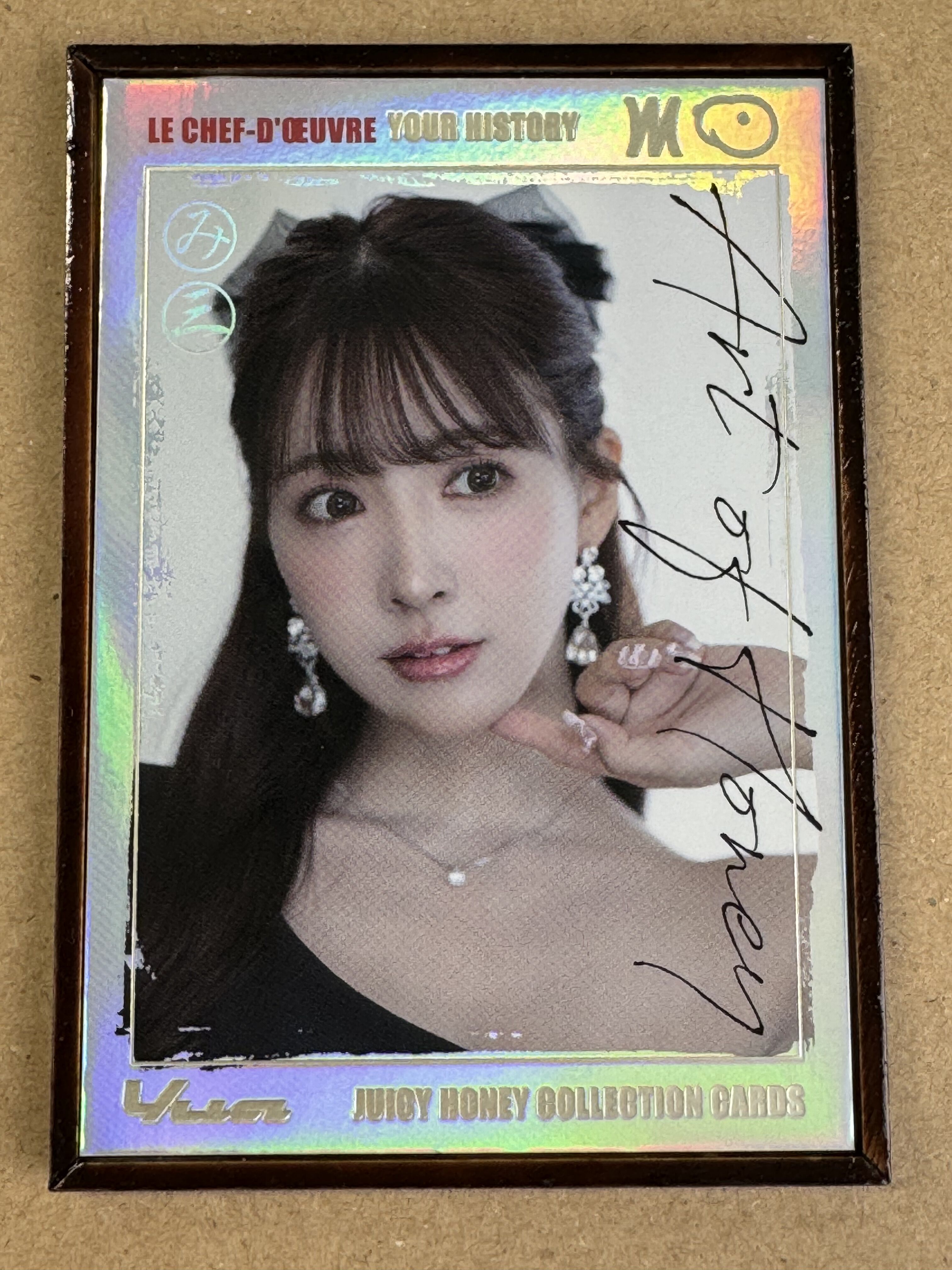 ジューシーハニー15THチェキ 直筆サイン入り 三上悠亜 （直筆