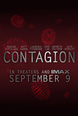 マット・デイモン主演の映画『コンテイジョン（原題）/Contagion』海外版ポスター