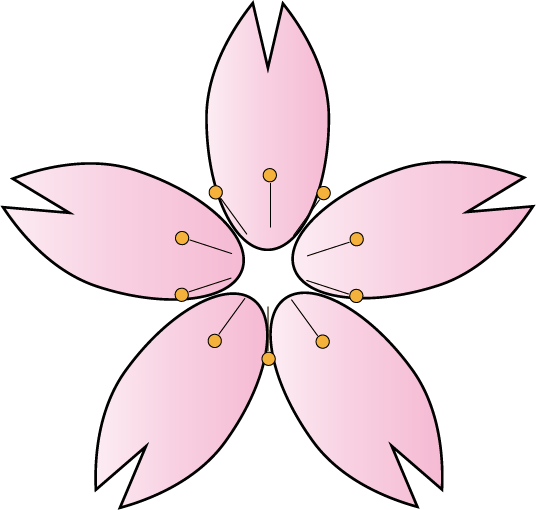 Illustrator初心者です さくらの花を描きました Be Creative Be Imaginative Juliettemillerのblog Illustrator初心者です さくらの花を描きました Be Creative Be Imaginative Juliettemillerのblog