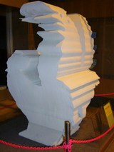 シビックセンターの鶏の像