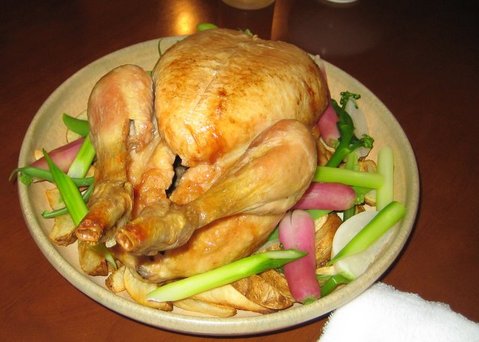 菜彩鶏のローストチキン 二戸 ボヌール