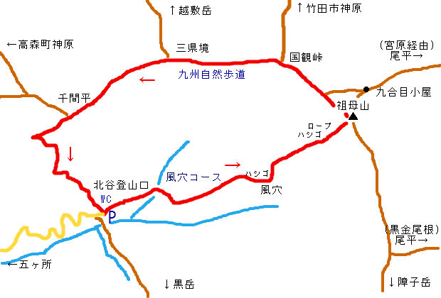 祖母山 風穴コースで花に酔う 16 やまやま再発見