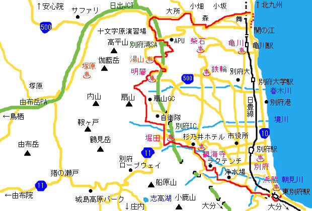 別府一周遊歩道ルートを歩く 5 Apu 小坂 やまやま再発見 別府一周遊歩道ルートを歩く 5 Apu 小坂 やまやま再発見