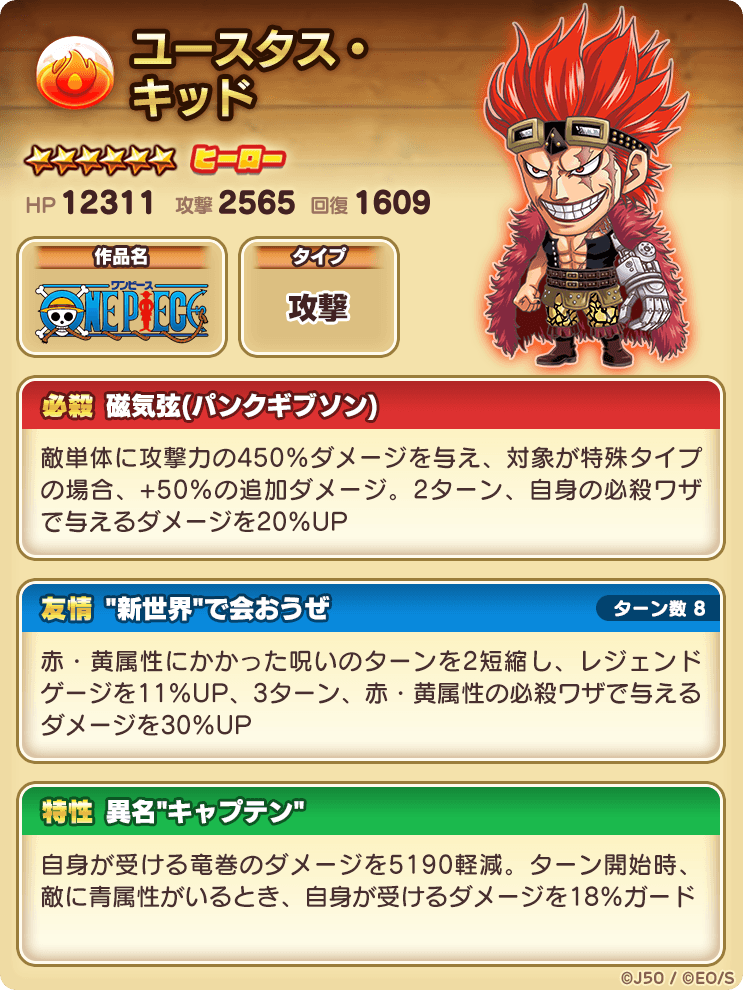 新キャラ性能大公開 ジャンプチ 大特集祭 One Piece 最悪の世代 編 ジャンプチヒーローズ公式ブログ 新キャラ性能大公開 ジャンプチ 大特集祭 One Piece 最悪の世代 編 ジャンプチヒーローズ公式ブログ