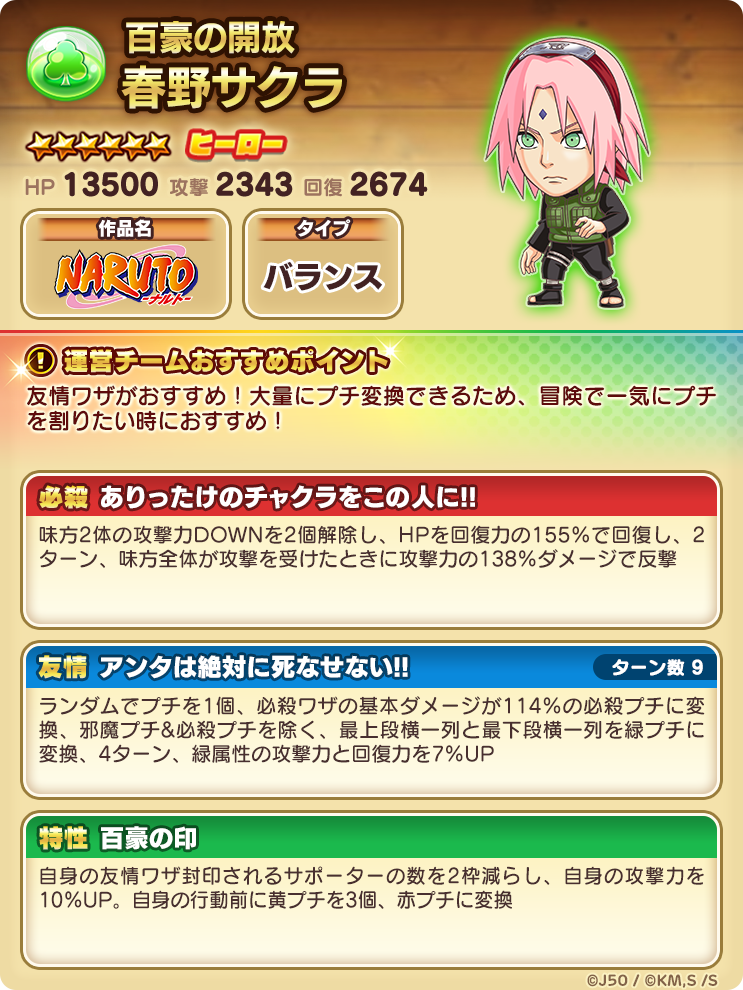 新キャラ性能大公開 ジャンプチ大特集祭 Naruto ナルト 編 第四次忍界大戦 結 ジャンプチヒーローズ公式ブログ