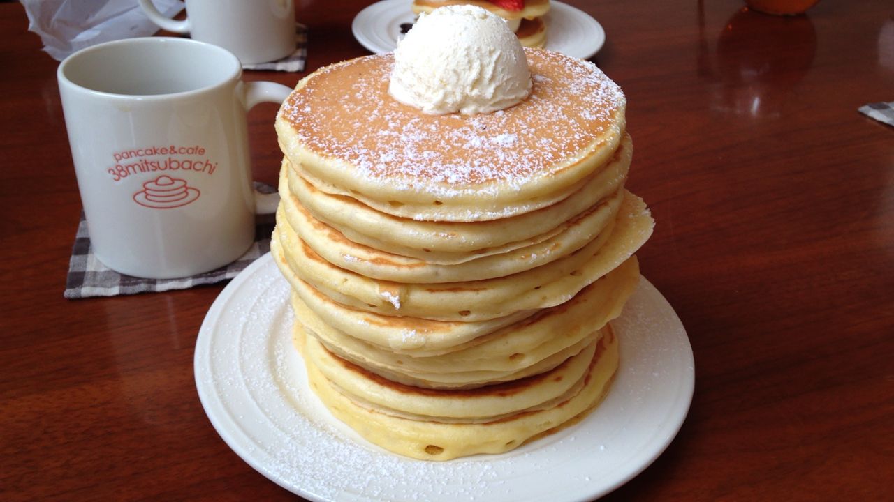 パンケーキ カフェ 38mitsubachi ミツバチ 2 食べ歩き夫婦 さて今日は 仙台発