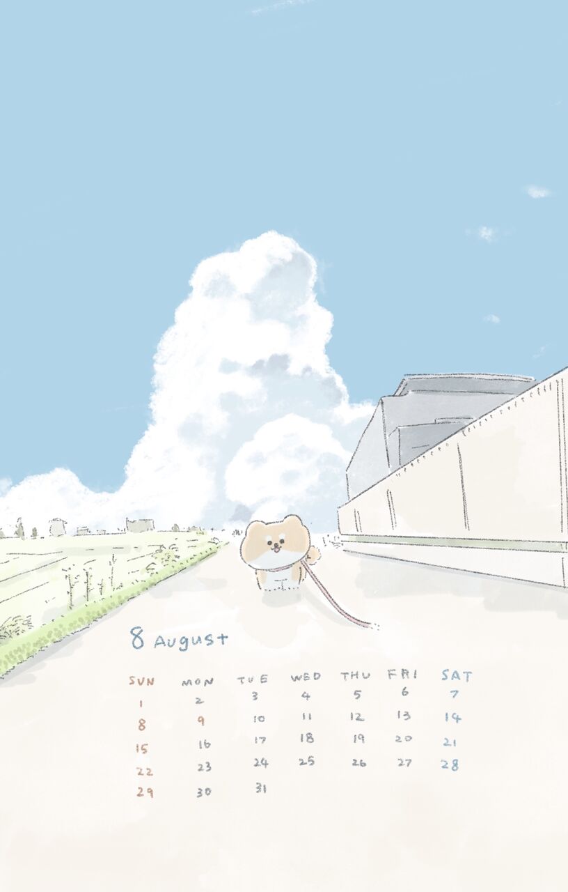 今月のイラスト カレンダー じゅんのいぬかわいいメモ Powered By ライブドアブログ