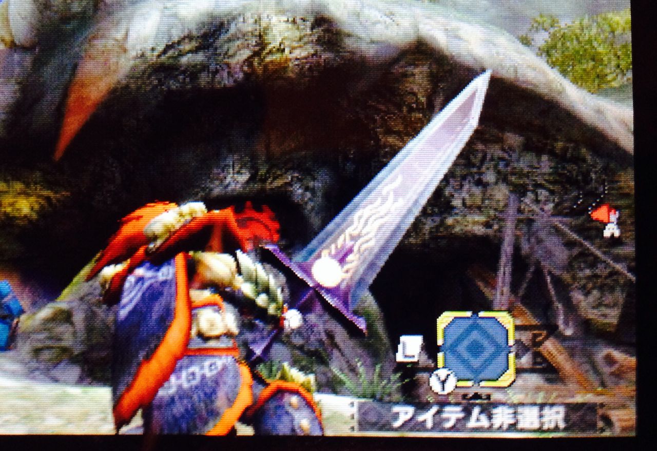 Mhx コラボクエ マギ 堕転から救う者 で作れるアモンの剣x装備 安心してください 装備してますよ 大剣装備 モンハンクロス ダブルクロス 笛吹いたり貫通撃ったりたまに切ったり