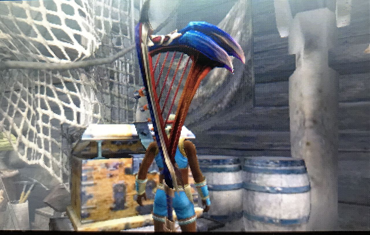 MHXX】朧隠ホロロホルルの狩猟笛作成〜朧琴大侯ゲントラオム〜【狩猟笛