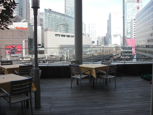 グルメの部屋 678 コルティブォーノ 東京 Trattoria Coltibuono 鉄道マニアにはたまらないロケーションのレストラン グルメ三昧