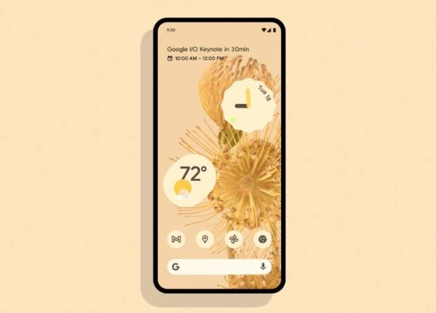 Android 12 のスクリーンショットに写っていたアナログ時計ウィジェット風のアナログ時計ウィジェット 昭和小僧のジャンクボックス