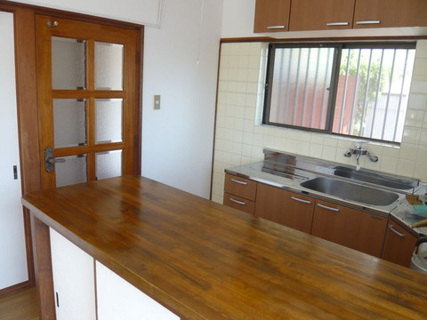 明子カウンターキッチン