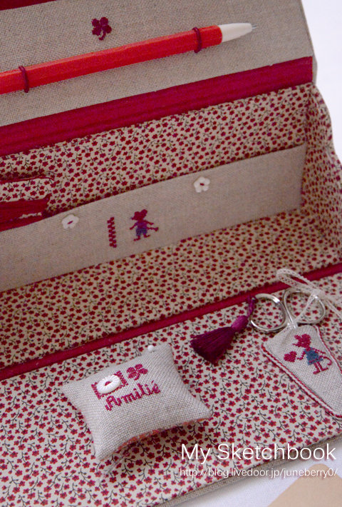 カルトナージュ 製本 My Sketchbook