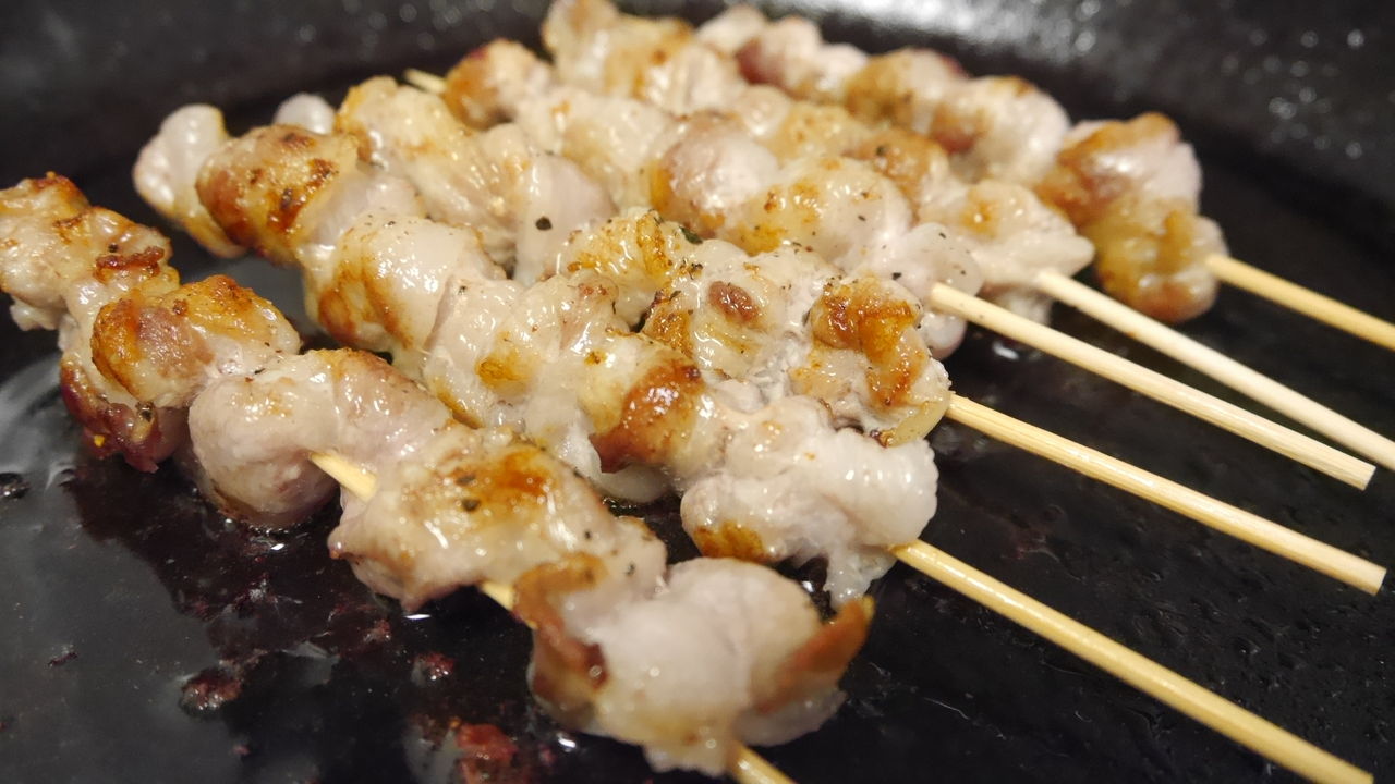 くるくるねじって 豚バラ串 J S Kitchen
