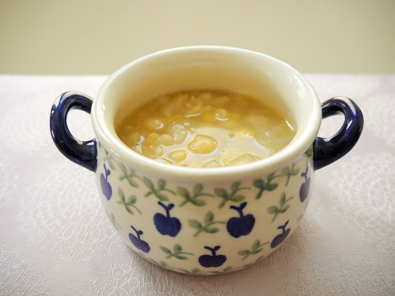 シンプルに ひよこ豆と玉ねぎのスープ J S Kitchen