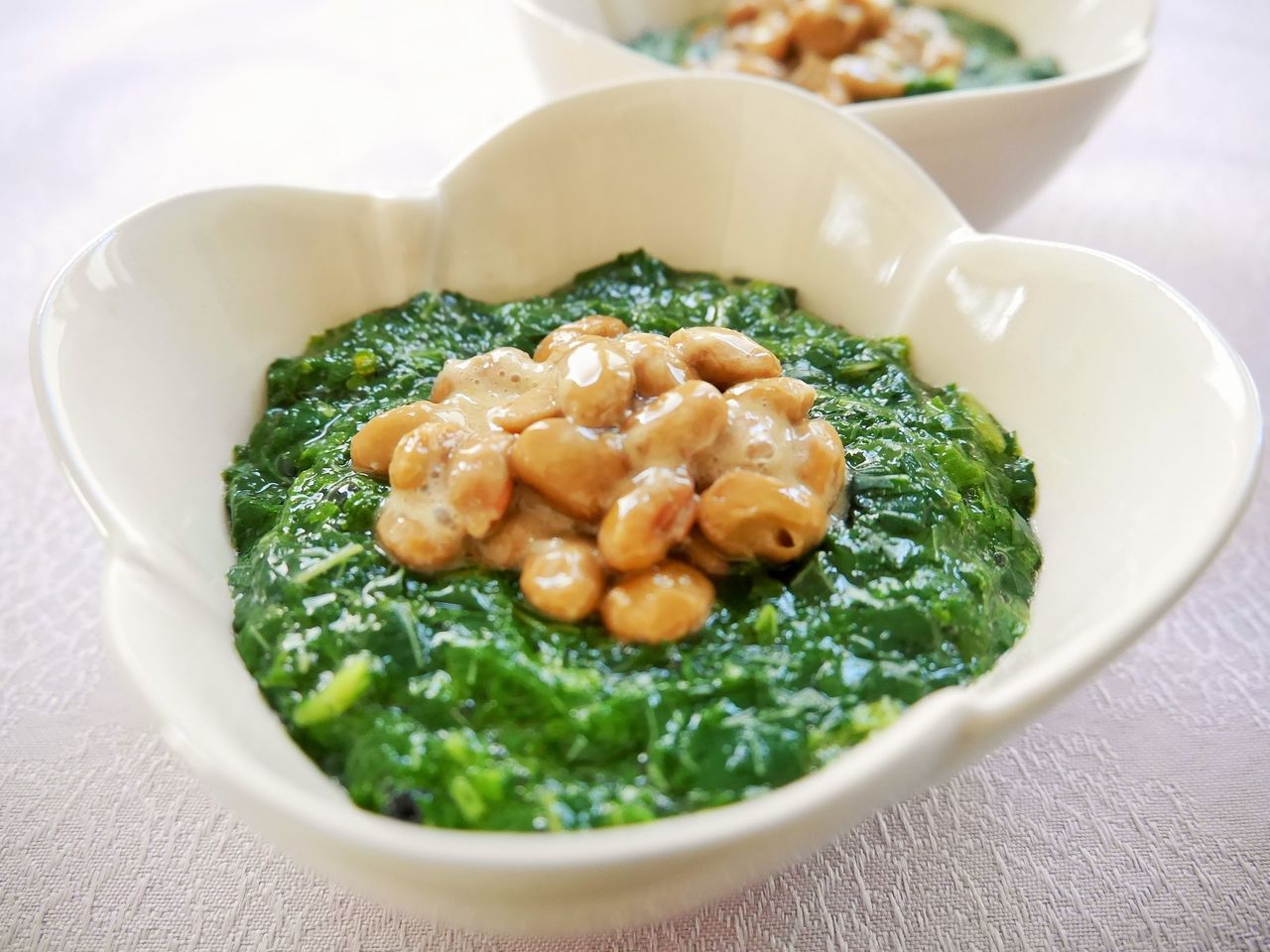 ねばねば成分で元気 モロヘイヤ納豆 J S Kitchen