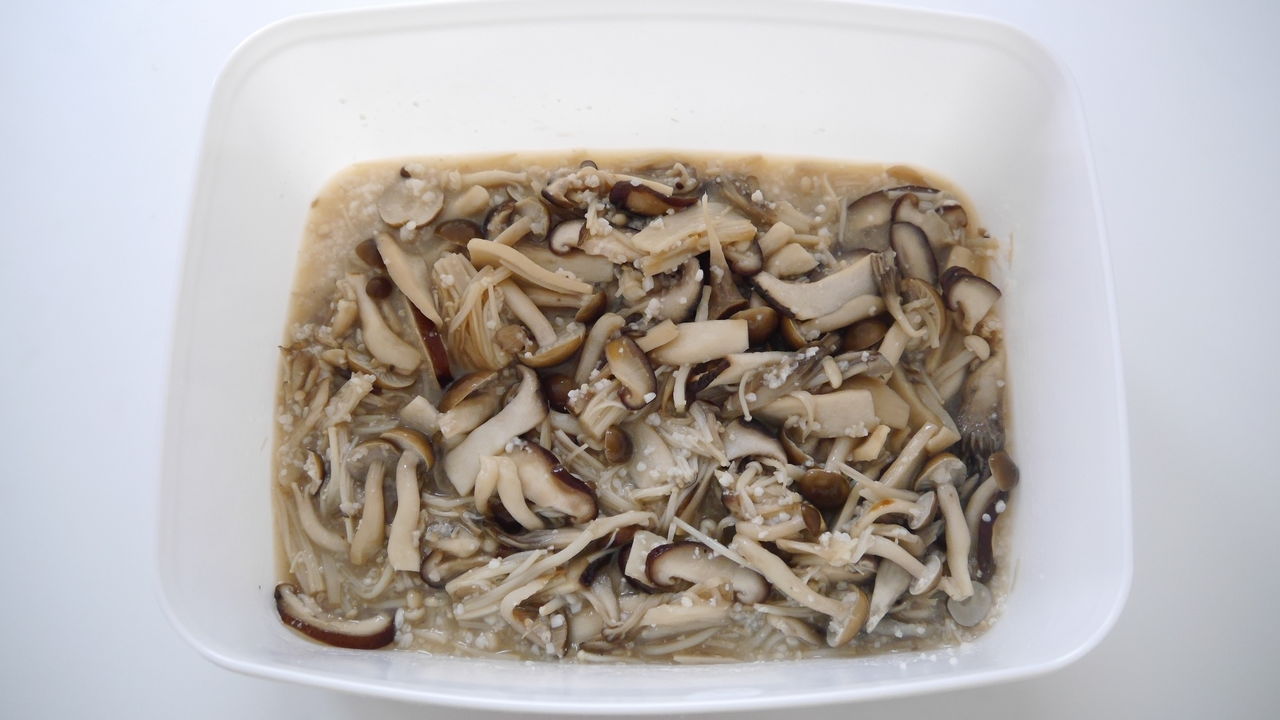 これですっきり 塩麹きのこ J S Kitchen