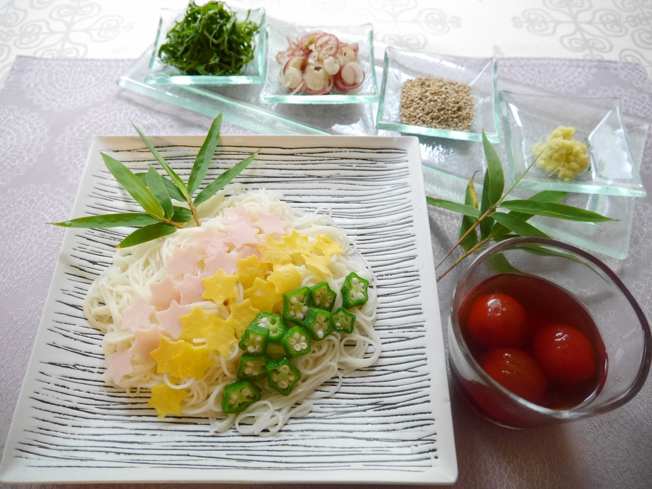 七夕の食卓 トマトそうめん J S Kitchen 七夕の食卓 トマトそうめん J S Kitchen