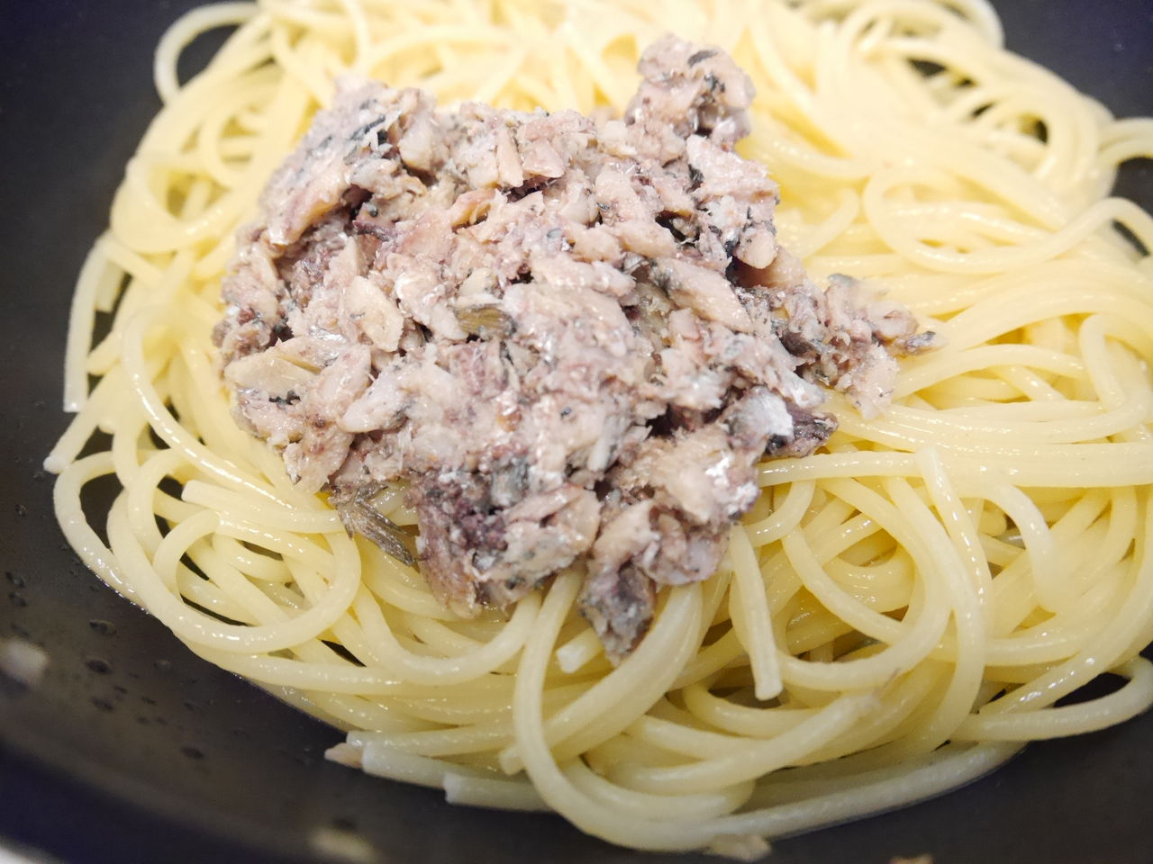 常備しておくと便利 オイルサーディンとオレガノのスパゲティ J S Kitchen