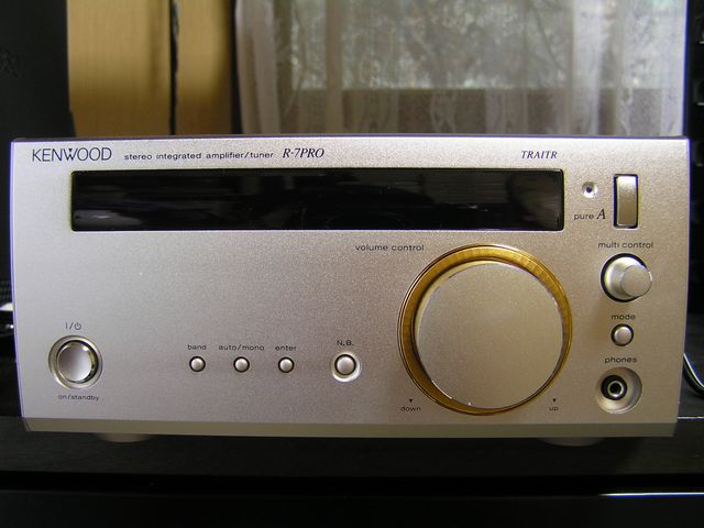 KENWOOD R-7PRO : ~~違う道~~ KENWOOD R-7PRO : ~~違う道~~
