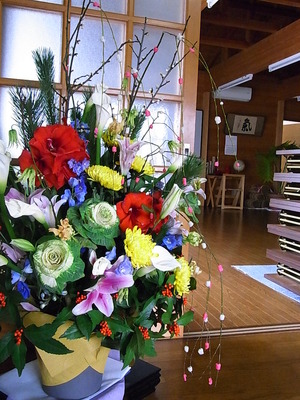 14.桐生教室のみなさんから頂いたお花