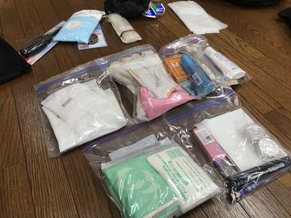 非常用持ち出し袋1