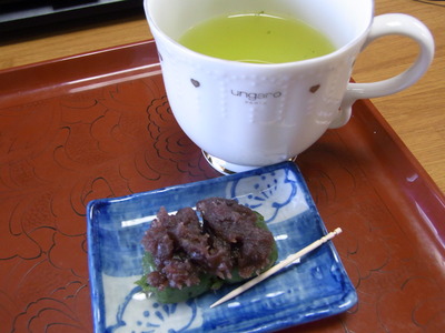 前田さんの差し入れ