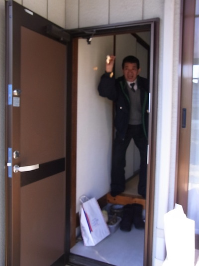 12.勝手口で鬼は外