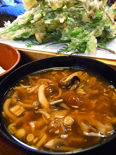 10.この木の子汁が美味しい