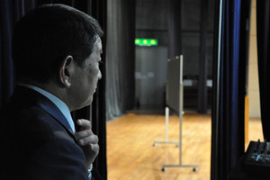 16.休み時間終わり、本番1分前