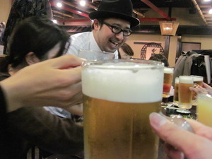 12.大生越しに乾杯