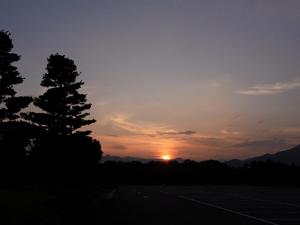 9月25日夕日7