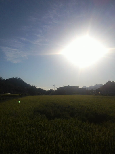 01.彼岸明けの朝日